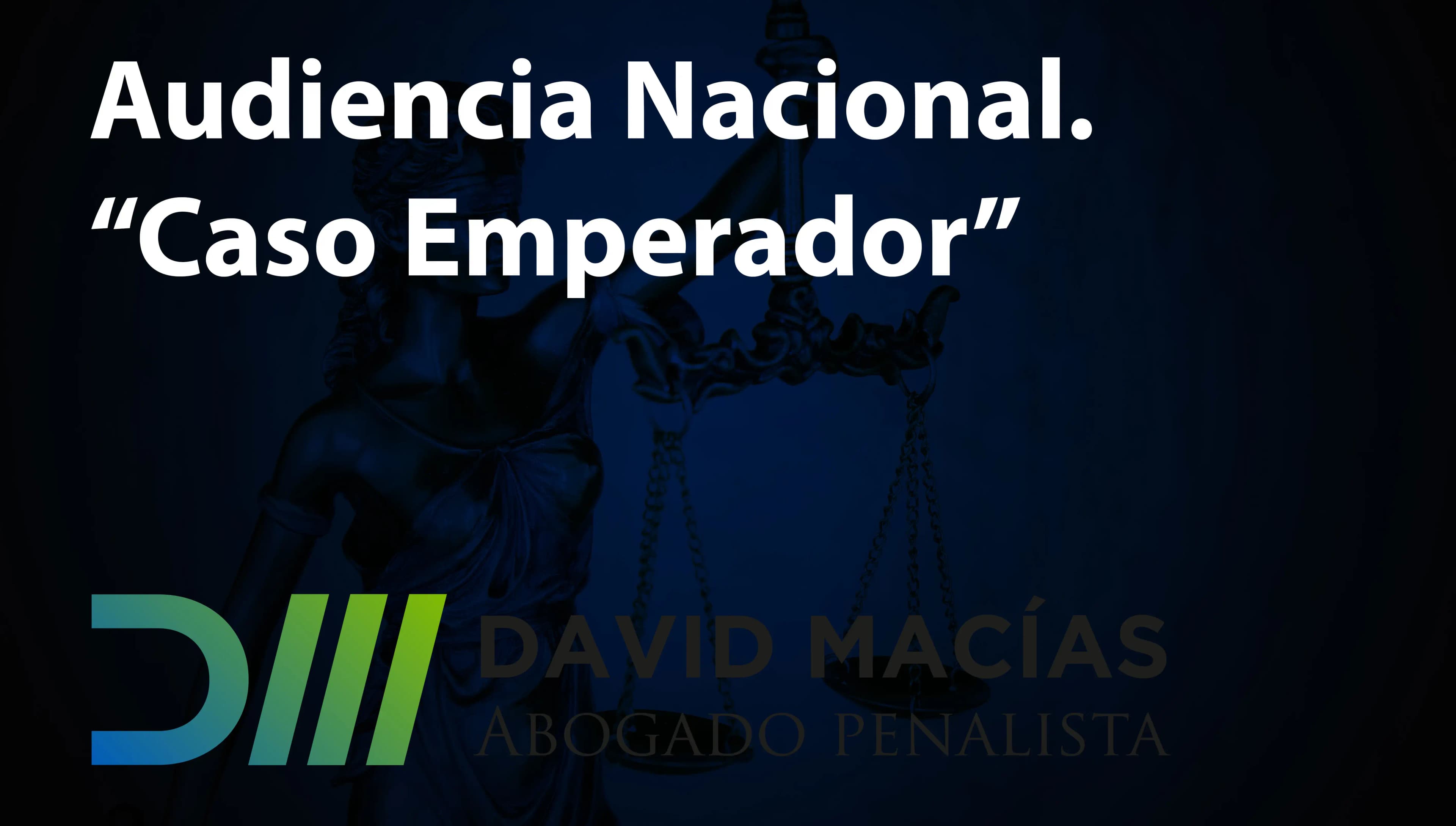 Audiencia nacional: caso emperador